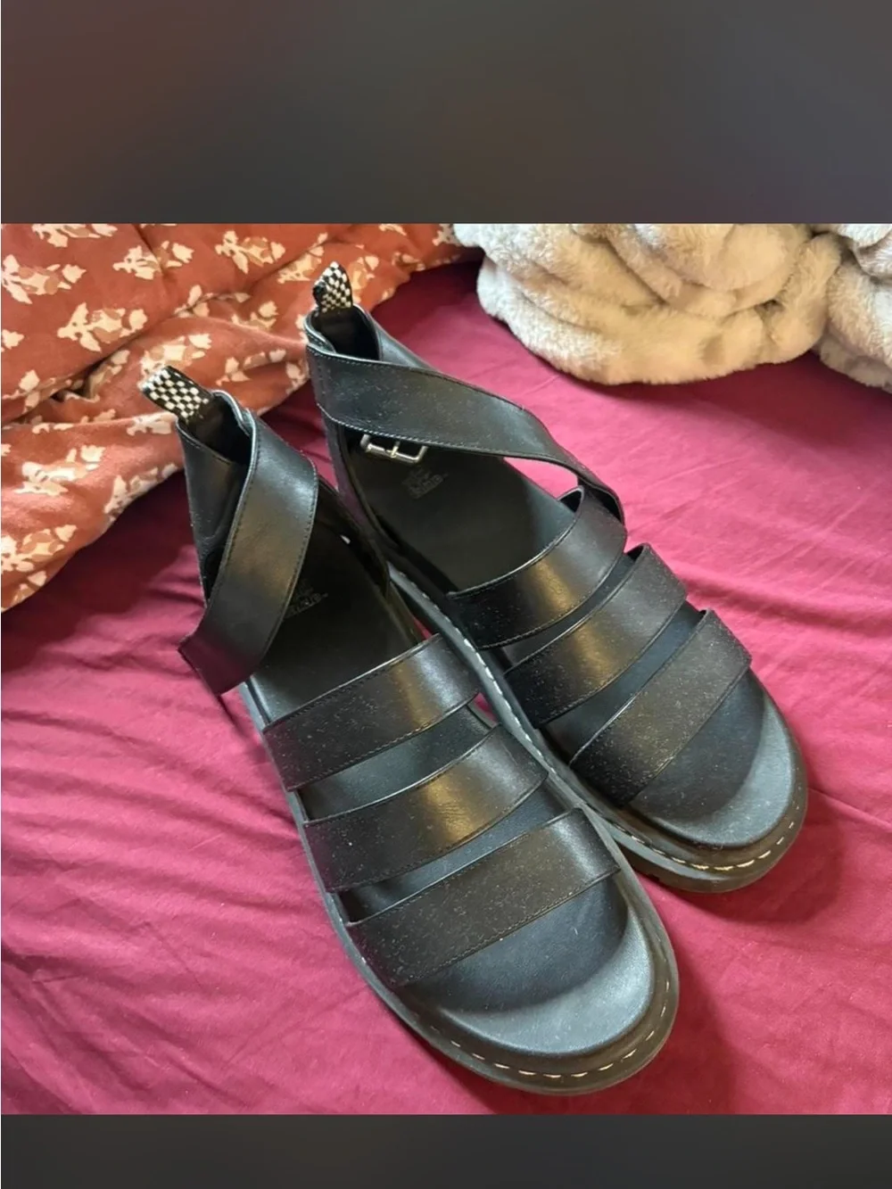 Wild Fable Black Strappy Platform Sandals - Women's Size 10